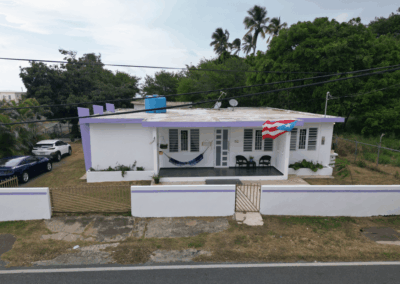 vista exterior de Casa Amatista en Isabela Puerto Rico