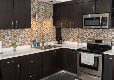 cocina equipada en Casa Amatista