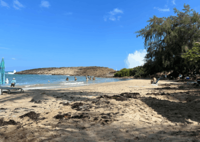 playa tranquila en Isabela Puerto Rico
