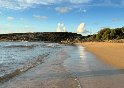 playa y costa natural en Isabela Puerto Rico