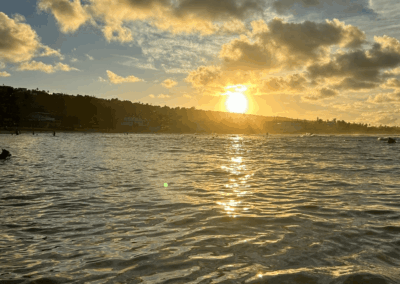 atardecer en el mar en Isabela Puerto Rico